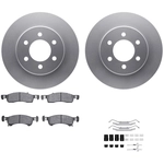 Order DYNAMIC FRICTION COMPANY - 4512-99166 - Front Disc Brake Kit For Your Vehicle