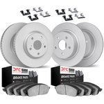 Order DYNAMIC FRICTION COMPANY - 4514-03000 - Front Disc Brake Kit For Your Vehicle