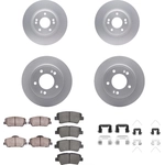 Order DYNAMIC FRICTION COMPANY - 4514-03038 - Front & Rear Disc Brake Kit For Your Vehicle
