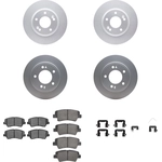 Order DYNAMIC FRICTION COMPANY - 4514-03065 - Front Disc Brake Kit For Your Vehicle