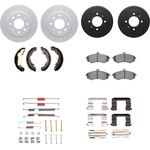 Order DYNAMIC FRICTION COMPANY - 4514-03111 - Front Disc Brake Kit For Your Vehicle