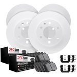 Order DYNAMIC FRICTION COMPANY - 4514-31075 - Front & Rear Disc Brake Kit For Your Vehicle
