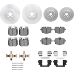 Order DYNAMIC FRICTION COMPANY - 4514-31163 - Front Disc Brake Kit For Your Vehicle