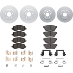 Order DYNAMIC FRICTION COMPANY - 4514-39011 - Front & Rear Disc Brake Kit For Your Vehicle