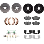 Order DYNAMIC FRICTION COMPANY - 4514-39034 - Front Disc Brake Kit For Your Vehicle