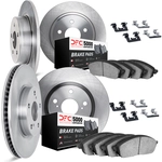 Order DYNAMIC FRICTION COMPANY - 4514-42005 - Front & Rear Disc Brake Kit For Your Vehicle