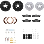 Order DYNAMIC FRICTION COMPANY - 4514-42036 - Front Disc Brake Kit For Your Vehicle