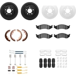 Order DYNAMIC FRICTION COMPANY - 4514-42038 - Front Disc Brake Kit For Your Vehicle