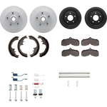 Order DYNAMIC FRICTION COMPANY - 4514-47037 - Front Disc Brake Kit For Your Vehicle