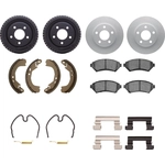 Order DYNAMIC FRICTION COMPANY - 4514-47078 - Front Disc Brake Kit For Your Vehicle