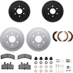 Order DYNAMIC FRICTION COMPANY - 4514-47124 - Front Disc Brake Kit For Your Vehicle
