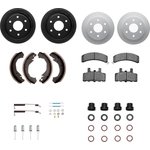 Order DYNAMIC FRICTION COMPANY - 4514-47130 - Front Disc Brake Kit For Your Vehicle