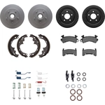 Order DYNAMIC FRICTION COMPANY - 4514-47142 - Front Disc Brake Kit For Your Vehicle