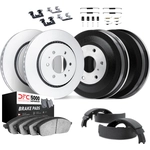 Order DYNAMIC FRICTION COMPANY - 4514-47160 - Front Disc Brake Kit For Your Vehicle