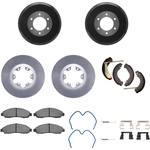 Order DYNAMIC FRICTION COMPANY - 4514-47167 - Front Disc Brake Kit For Your Vehicle