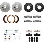 Order DYNAMIC FRICTION COMPANY - 4514-54207 - Front Disc Brake Kit For Your Vehicle