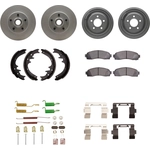 Order DYNAMIC FRICTION COMPANY - 4514-54209 - Geospec Rotors with 5000 Advanced Brake Pads For Your Vehicle