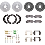 Order DYNAMIC FRICTION COMPANY - 4514-54214 - Front Disc Brake Kit For Your Vehicle