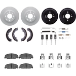 Order DYNAMIC FRICTION COMPANY - 4514-59080 - Front Disc Brake Kit For Your Vehicle