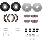 Order DYNAMIC FRICTION COMPANY - 4514-59090 - Front Disc Brake Kit For Your Vehicle
