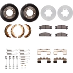 Order DYNAMIC FRICTION COMPANY - 4514-67060 - Front Disc Brake Kit For Your Vehicle