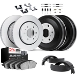 Order DYNAMIC FRICTION COMPANY - 4514-67067 - Front Disc Brake Kit For Your Vehicle