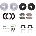 Order DYNAMIC FRICTION COMPANY - 4514-67072 - Brake Kit For Your Vehicle