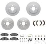 Order DYNAMIC FRICTION COMPANY - 4514-67073 - Front Disc Brake Kit For Your Vehicle