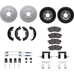 Order DYNAMIC FRICTION COMPANY - 4514-67076 - Front Disc Brake Kit For Your Vehicle