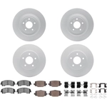 Order DYNAMIC FRICTION COMPANY - 4514-68000 - Front and Rear Brake Kit For Your Vehicle