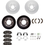 Order DYNAMIC FRICTION COMPANY - 4514-72031 - Front Disc Brake Kit For Your Vehicle