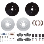 Order DYNAMIC FRICTION COMPANY - 4514-74000 - Front Disc Brake Kit For Your Vehicle