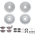 Order DYNAMIC FRICTION COMPANY - 4514-74020 - Front and Rear Disc Brake Kit For Your Vehicle