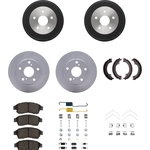 Order DYNAMIC FRICTION COMPANY - 4514-76077 - Front Disc Brake Kit For Your Vehicle