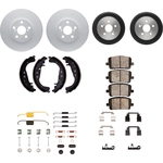 Order DYNAMIC FRICTION COMPANY - 4514-76085 - Front Disc Brake Kit For Your Vehicle
