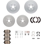 Order DYNAMIC FRICTION COMPANY - 4514-76092 - Front Disc Brake Kit For Your Vehicle