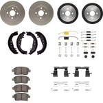 Order DYNAMIC FRICTION COMPANY - 4514-91001 - Front Disc Brake Kit For Your Vehicle