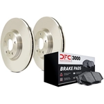 Order DYNAMIC FRICTION COMPANY - 6302-03072 - Front Disc Brake Kit For Your Vehicle