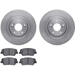 Order DYNAMIC FRICTION COMPANY - 6302-03085 - Front Disc Brake Kit For Your Vehicle