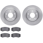Order DYNAMIC FRICTION COMPANY - 6302-21016 - Front Disc Brake Kit For Your Vehicle