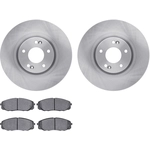 Order DYNAMIC FRICTION COMPANY - 6302-21038 - Disc Brake Kit For Your Vehicle