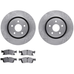Order DYNAMIC FRICTION COMPANY - 6302-42055 - Front Disc Brake Kit For Your Vehicle