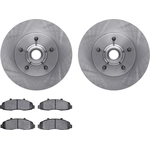 Order DYNAMIC FRICTION COMPANY - 6302-54111 - Front Disc Brake Kit For Your Vehicle