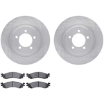 Order DYNAMIC FRICTION COMPANY - 6302-54185 - Front Disc Brake Kit For Your Vehicle