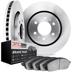 Order DYNAMIC FRICTION COMPANY - 6302-54192 - Front Disc Brake Kit For Your Vehicle