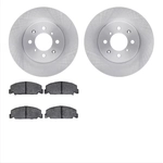 Order DYNAMIC FRICTION COMPANY - 6302-59012 - Front Disc Brake Kit For Your Vehicle
