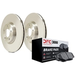 Order DYNAMIC FRICTION COMPANY - 6302-59066 - Front Disc Brake Kit For Your Vehicle