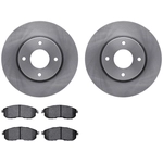 Order DYNAMIC FRICTION COMPANY - 6302-67088 - Front Disc Brake Kit For Your Vehicle