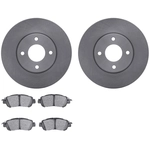 Order DYNAMIC FRICTION COMPANY - 6302-67132 - Front Disc Brake Kit For Your Vehicle