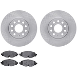Order DYNAMIC FRICTION COMPANY - 6302-74027 - Front Disc Brake Kit For Your Vehicle